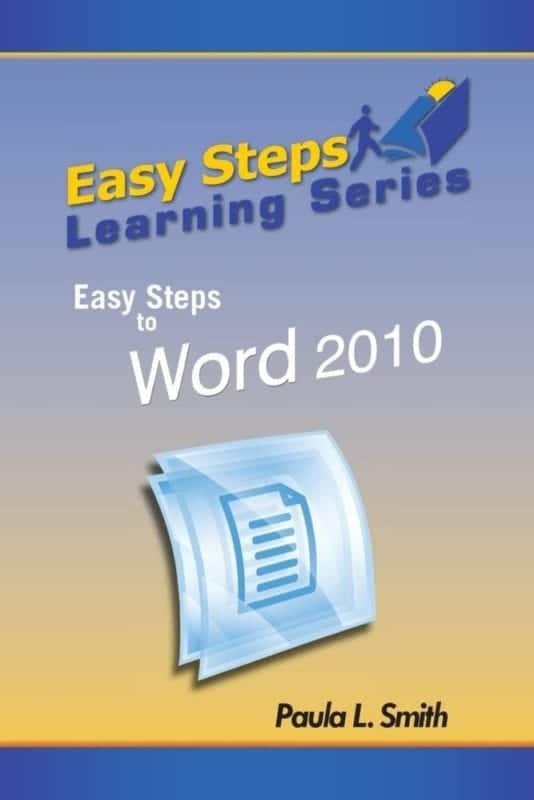 Easy Steps Learning Series Easy Steps to Word 2010 | Mindstir Media Book Cover