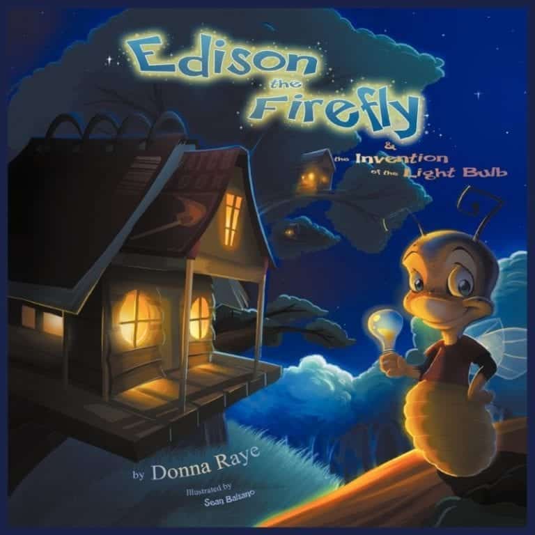 Edison the Firefly and the Invention of the Light Bulb Multilingual Edition by Donna Raye | Mindstir Media Book Cover