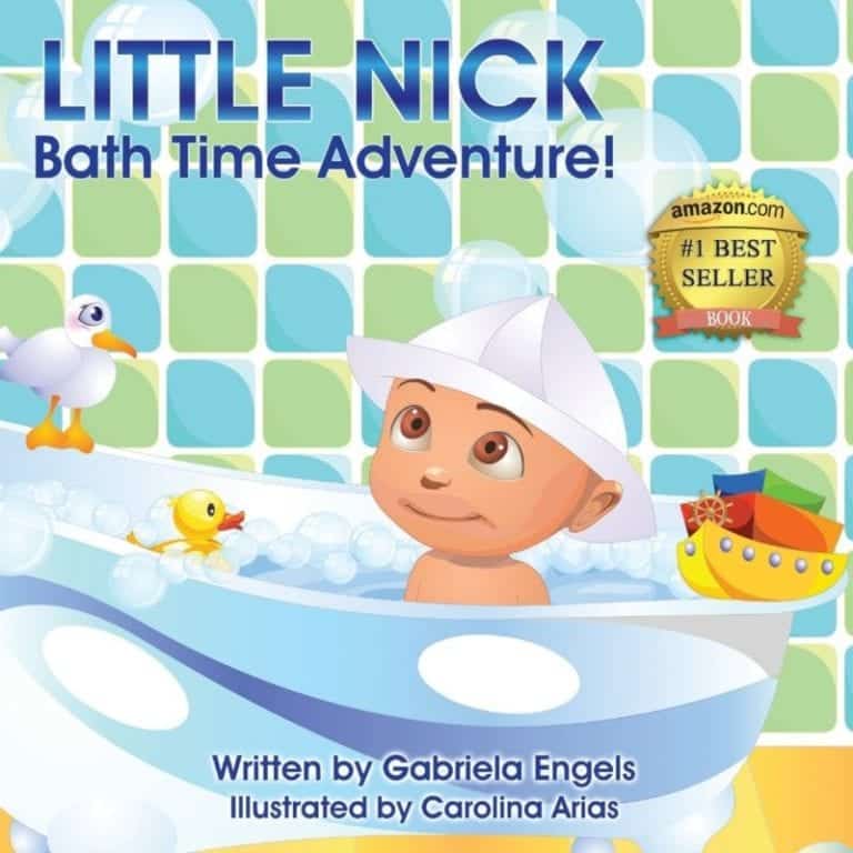Little Nicks Bath Time Adventures by Gabriela Engels | Mindstir Media Book Cover