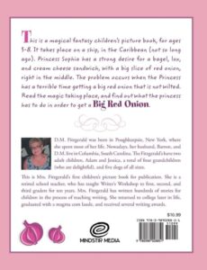 The True Story of the Big Red Onion by author D.M. Fitzgerald | Mindstir Media Book Cover