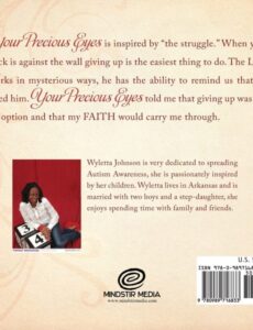 Your Precious Eyes by Wyletta Johnson | Mindstir Media Book Cover