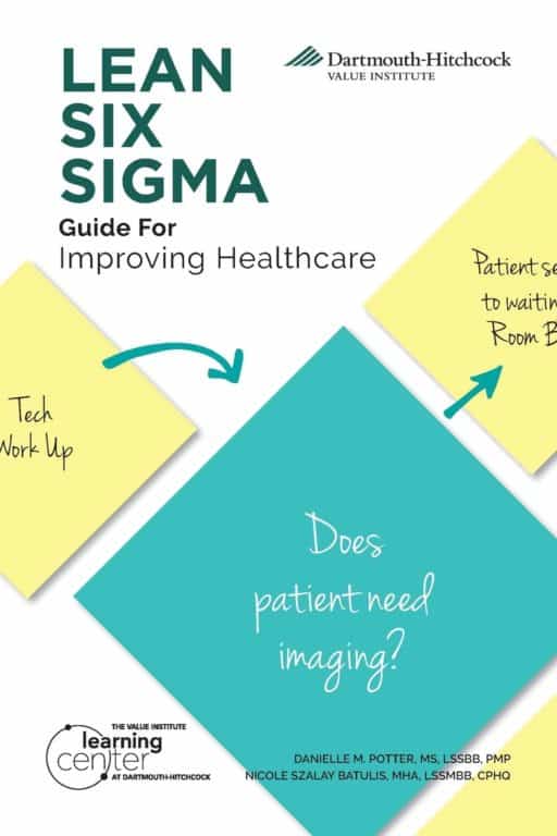 LEAN SIX SIGMA Guide for Improving Healthcare scaled | Mindstir Media Book Cover