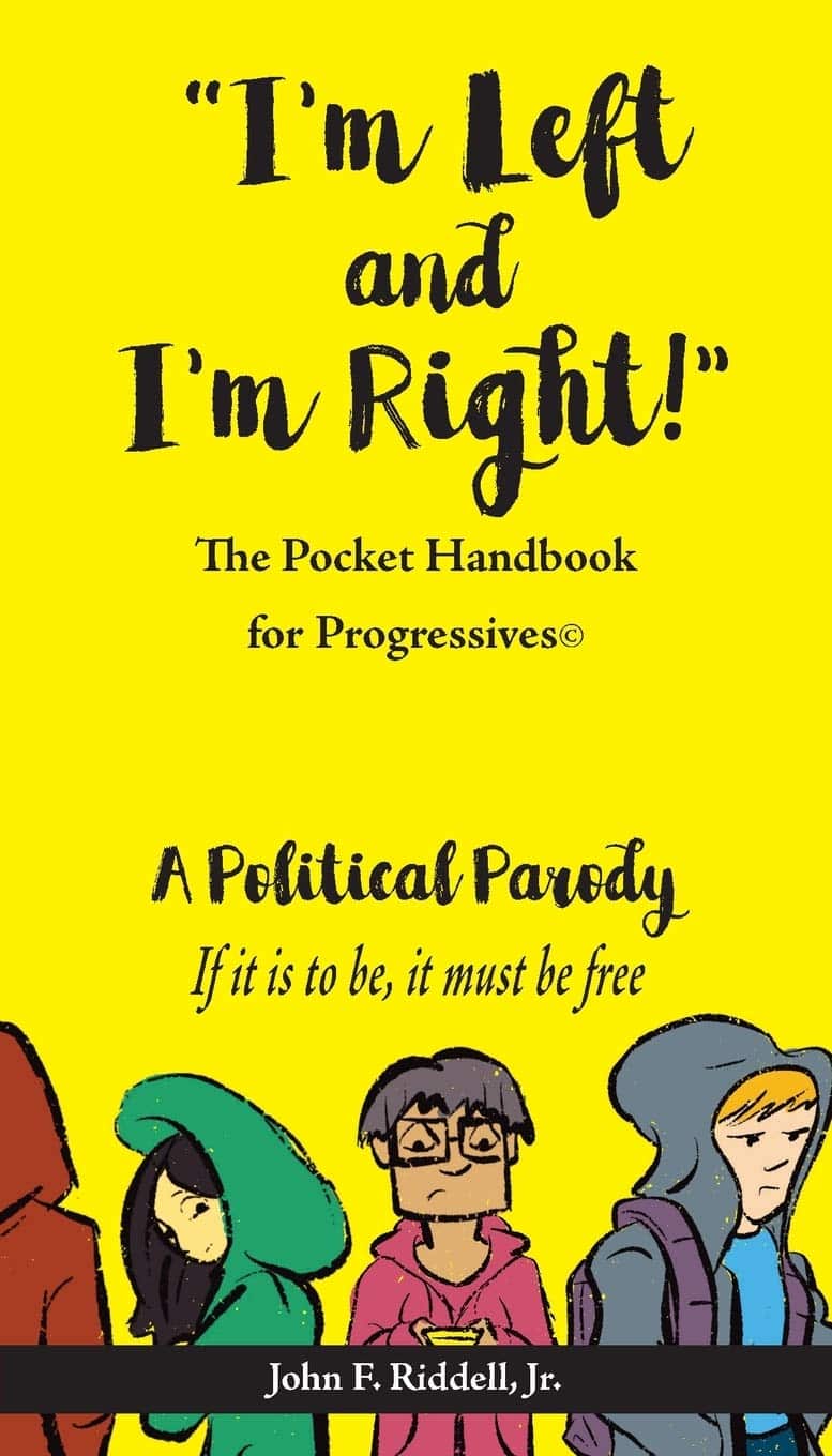 Im Left and Im Right The Pocket Handbook for Progressives | Mindstir Media Book Cover